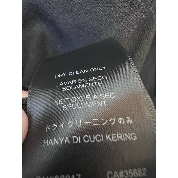 Sexy Size Medium BEBE Black Dress Shear Sleeves - Picture 5 of 6